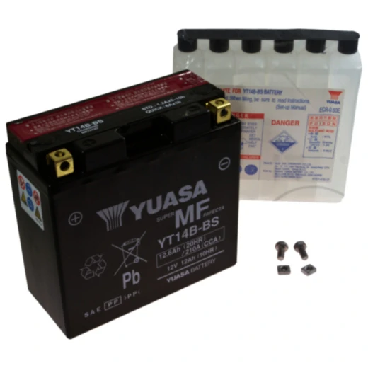 Wartungsfreie Yuasa Motorrad-Batterie YT14B-BS