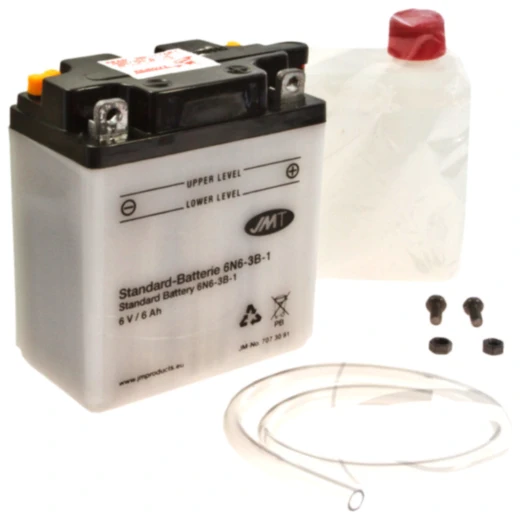 Batterie Motorrad 6N6 - 3B - 1 JMT passend für: Honda CB, SL, XL