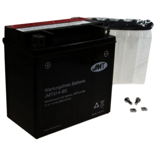 Batterie Motorrad YTX14 - BS JMT Alternative: 7070709 3950 passend für: BMW R, F (800, 650, 700), C, K