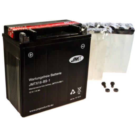 Batterie Motorrad YTX16 - BS - 1 JMT Alternative: 7075021 Gel 0100 passend für: Suzuki LT - F, LT - A