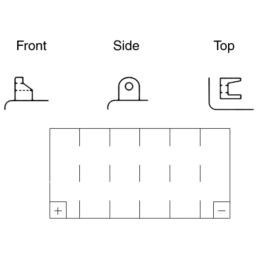 Batterie Motorrad YTX16 - BS - 1 Yuasa Alternative: 7073687 Gel