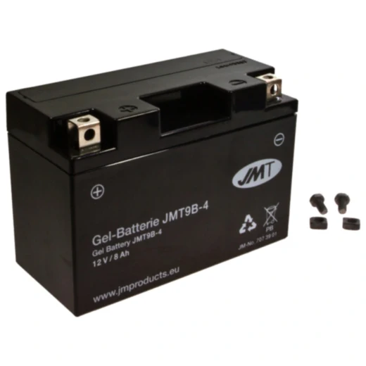 Batterie Motorrad YT9B - BS Gel JMT Alternative: 7071905 passend für: Yamaha YP, YFM, XP
