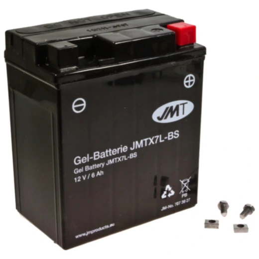 Batterie Motorrad YTX7L - BS Gel JMT Alternative: 7070378 3646 passend für: Honda CB, CBF, SH