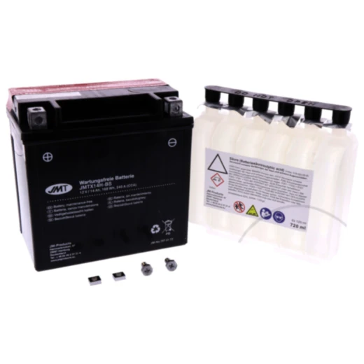 Batterie Motorrad YTX14H - BS JMT Alternative: 7071822 passend für: BMW R, F (800, 650, 700), C, K