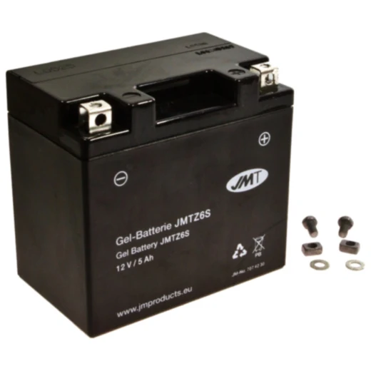 Batterie Motorrad YTZ6S Gel JMT passend für: Honda CBR, ANF, NSC, Suzuki GSX - R, GSX - S