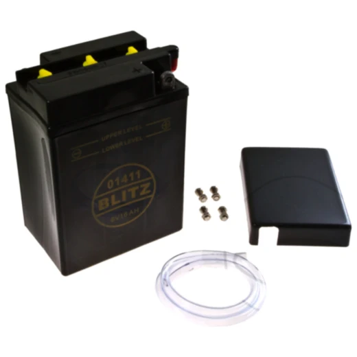 Batterie Motorrad 01411 schwarz 6V Alternative: 7074396 passend für: BMW R