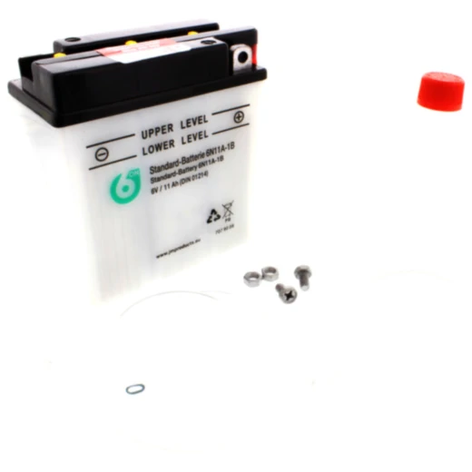 Batterie Motorrad 6N11A - 1B 6ON Alternative: 7073109 passend für: MZ/MUZ ES, TS, ETS