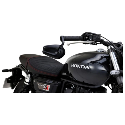 Lenkerendenspiegel schwarz für Motorräder_1