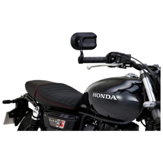 Lenkerendenspiegel schwarz Daytona für Motorräder_1