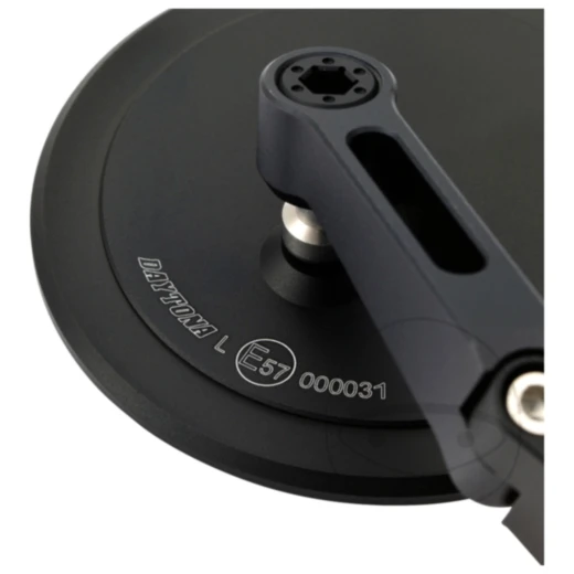 Lenkerendenspiegel für Motorräder schwarz Daytona_1