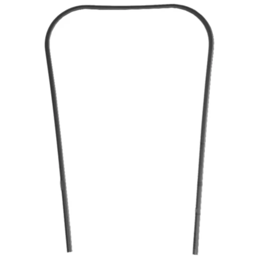 Kantenschutz schwarz Beinschild passend für: Vespa PX, P