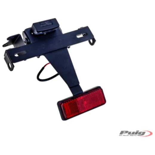 Nummernschildhalter für Motorräder Puig schwarz