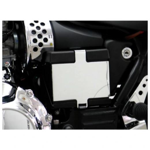 Blende Batterie Kasten chrom Fehling passend für: Triumph Speedmaster, America