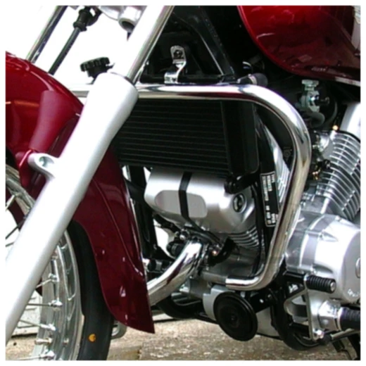 Schutzbügel vorne chrom Fehling passend für: Honda VT