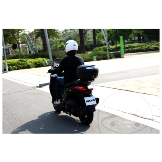 Topcase schwarz 26 Liter Shad SH26 mit Trägerplatte passend für