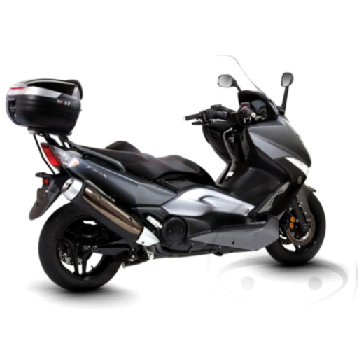 Topcase schwarz 37 Liter Shad SH37 mit Trägerplatte passend für