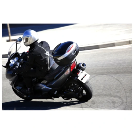 Topcase schwarz 37 Liter Shad SH37 mit Trägerplatte passend für