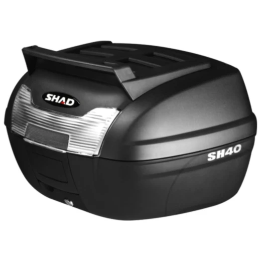 Topcase schwarz 40 Liter Shad SH40CARGO mit Trägerplatte passend für: Honda CB, CBR, CBF