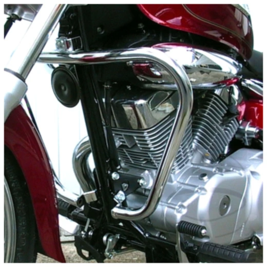 Schutzbügel vorne für Motorräder chrom