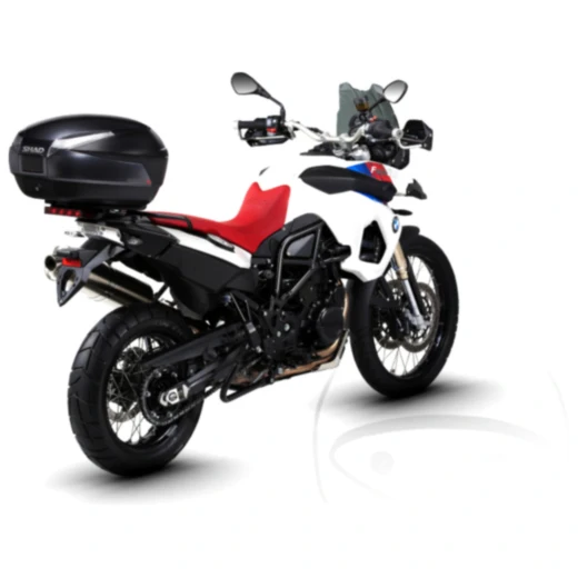 Topcase schwarz 48 Liter Shad SH48 mit Trägerplatte passend für