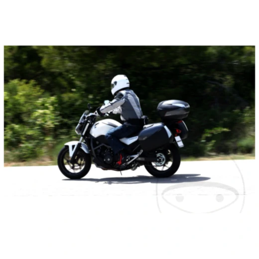 Topcase schwarz 48 Liter Shad SH48 mit Trägerplatte passend für