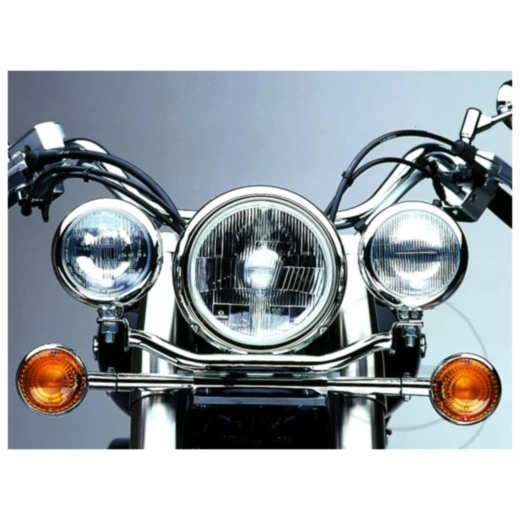 Lampenhalter für Zusatzscheinwerfer - chrom