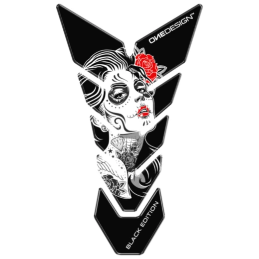 Tankprotektor schwarz für Motorräder