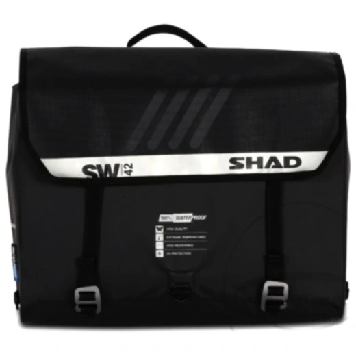 Satteltasche schwarz 2X25L Shad Inhalt 2 Stück SW42 passend für