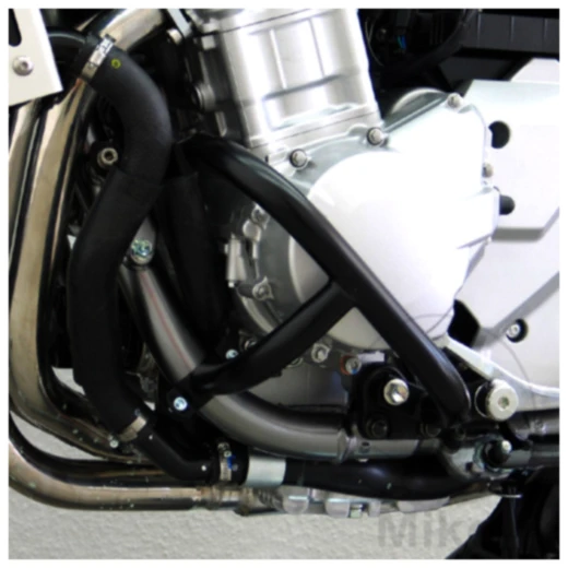 Schutzbügel für Motorräder vorne schwarz