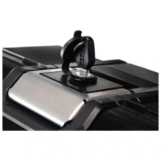 Seitenkoffer Terra schwarz Shad Inhalt 1 Stück TR47 links für 4