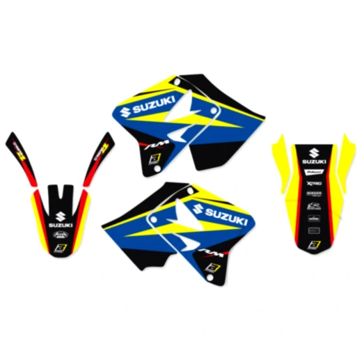 Komplettes Aufkleber Set für Suzuki
