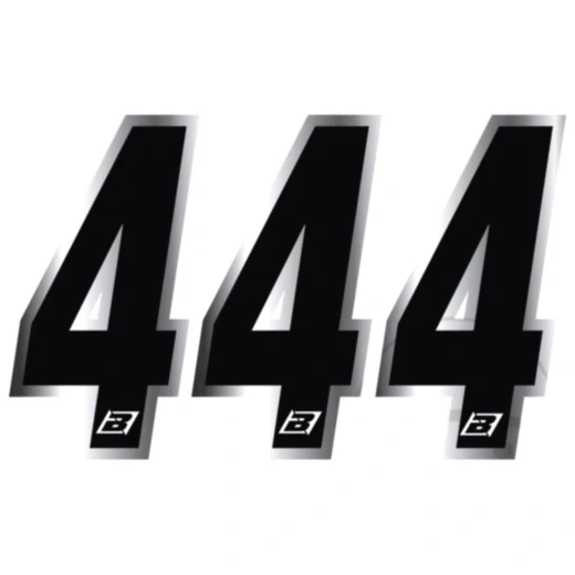 Startnummern NR.4 BlackBird Racing für Motorräder 7112489