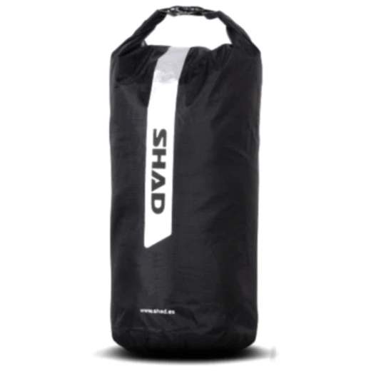 Schwarze 8L wasserdichte Tasche für Motorräder