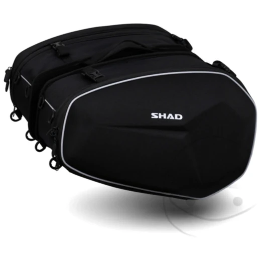 Satteltasche 46 - 58L Shad Inhalt 2 Stück E48 passend für: Kawasaki Z, Ninja