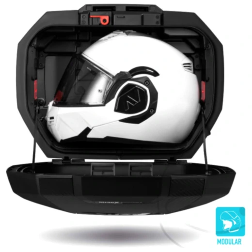 Seitenkoffer erweiterbar Shad SH38X 27 - 34 breit Carbon passen