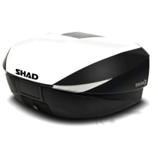 Shad Topcase Cover SH58 Carbon weiß_0