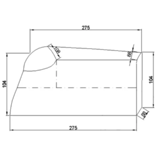 Faltgarage Motorrad 6ON 500 - 1000CCM blau / silber passend für