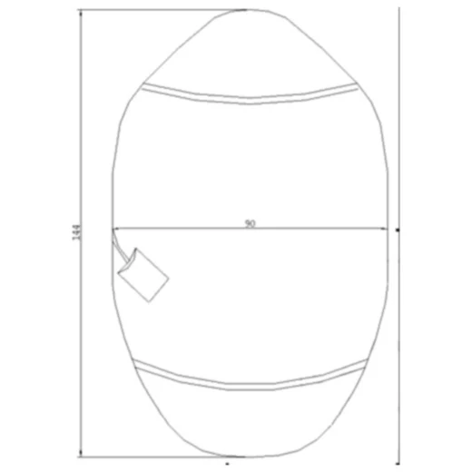 WASSERDICHTE SITZBANKABDECKUNG JMP MAXI SCOOTER 90X144 CM_0