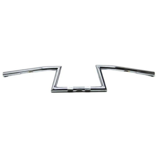 Lenker Z-Rohr 25,4 mm Chrom für Chopper und Cruiser