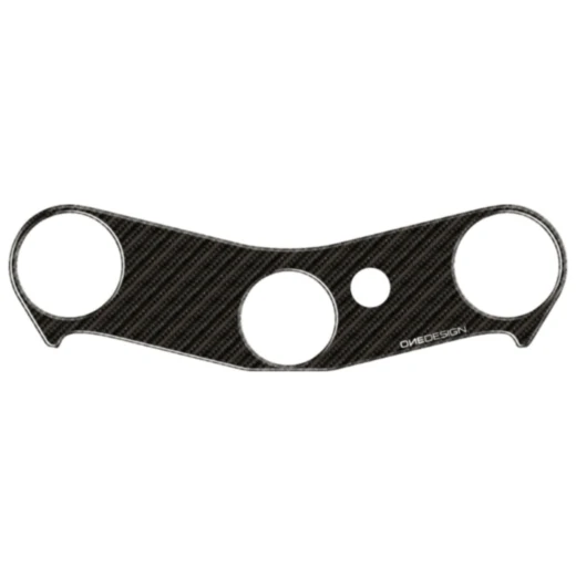 Gabelbrückenaufkleber Carbon für Yamaha R1