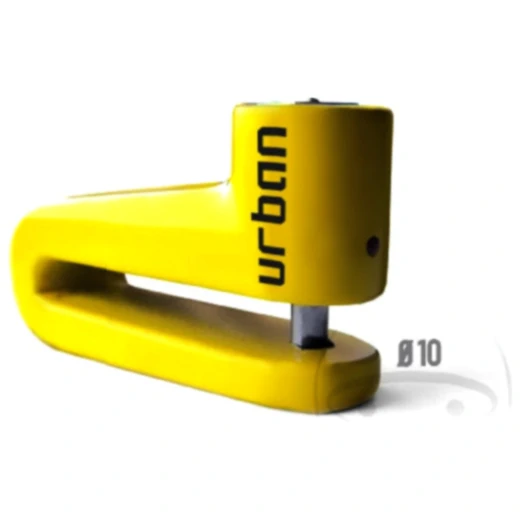 Bremsscheibenschloss gelb 10 mm