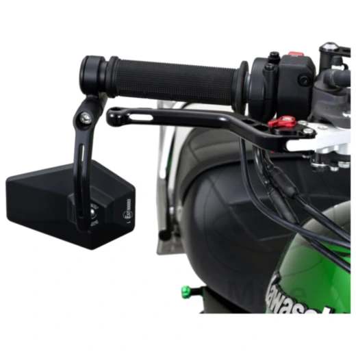 Lenkerendenspiegel Daytona schwarz für Motorräder_1