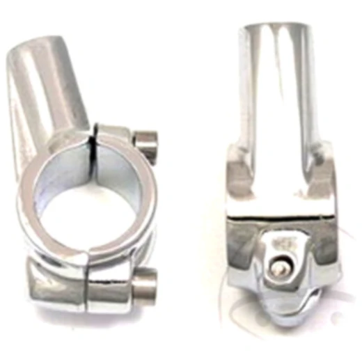 Spiegelhalter Chrom 22 mm für Motorräder