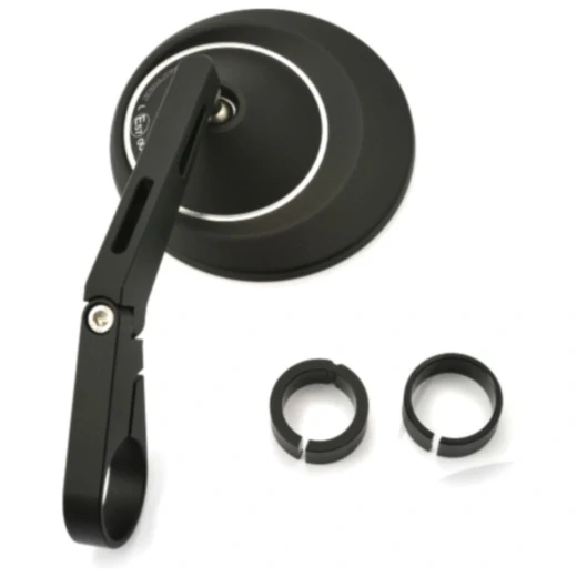 Lenkerendenspiegel schwarz Daytona kurz für Motorräder