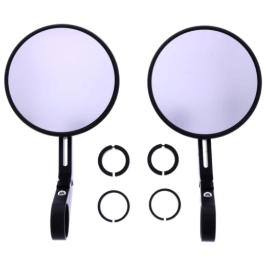 Lenkerendenspiegel schwarz Daytona für Universal Motorräder lang