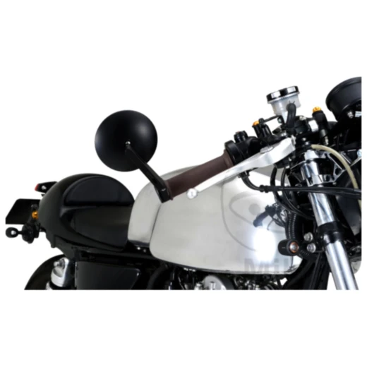 Lenkerendenspiegel schwarz Daytona für Universal Motorräder lan
