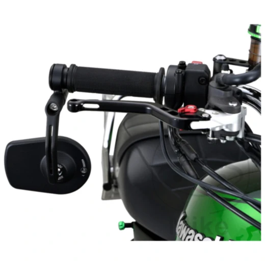 Lenkerendenspiegel Daytona Alu schwarz für Motorräder_1