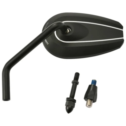 Spiegel schwarz Universal Daytona links Alu_0