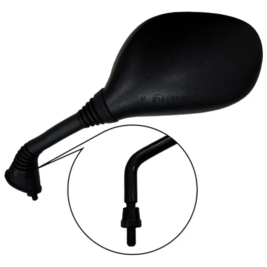 Spiegel schwarz links JMP passend für: Kymco ZX, K12, CK, Rex RS 450, Off Limit, Tribal Scooter