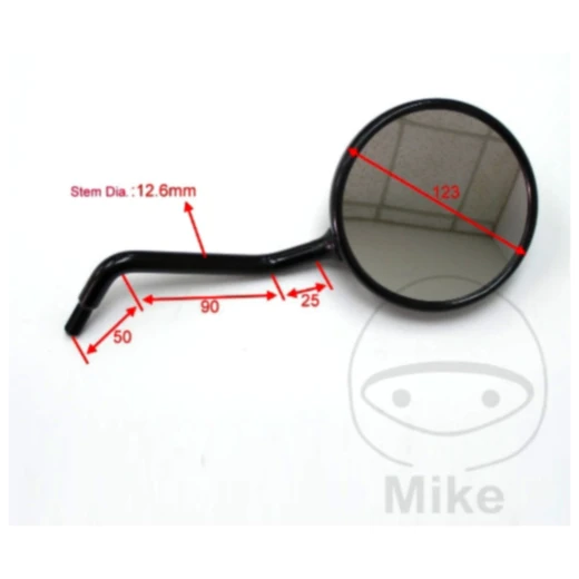 Spiegel schwarz links JMP passend für: Honda XRV_0